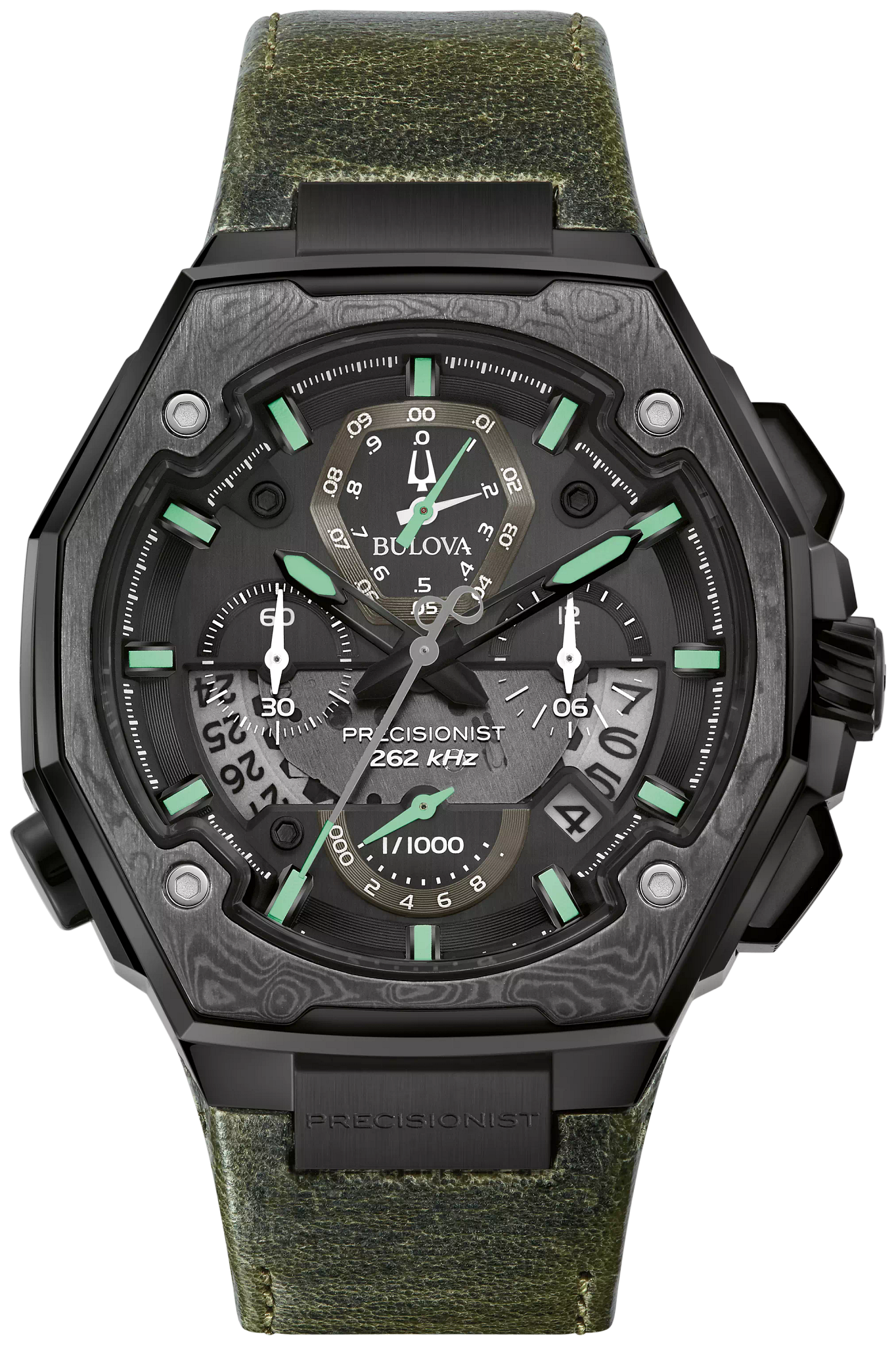 Bulova Precisionist 腕時計　ダイバーズ　箱付 Bulova Precisionist 腕時計 ダイバーズ 箱付 悪魔と呼ばれた